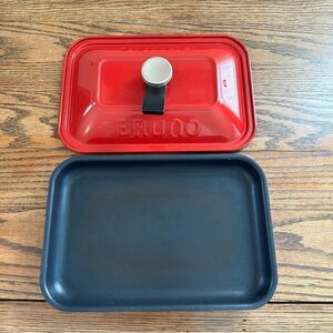BRUNO BOE021 Replacement Red Lid & Hot Plate Only Preowned‎